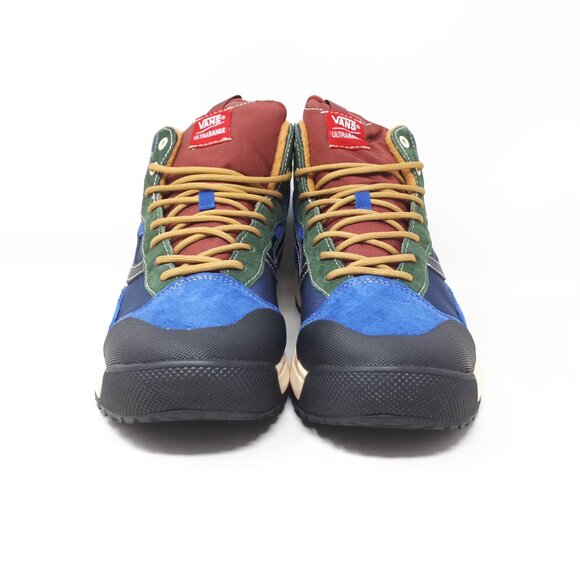 Vans Ultrarange Exo Hi MTE Multi Blue Red Green Hiking Shoe Sneaker Boot Mens US - Picture 7 of 11